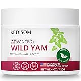KEDISOM Wild Yam Cream for Skin Rejuvenation - Natural Formula with Wild Yam Root, Organic Wild Yam Cream for Softens and Moisturizes - Fast Absorbing, Non-Greasy, 4Oz
