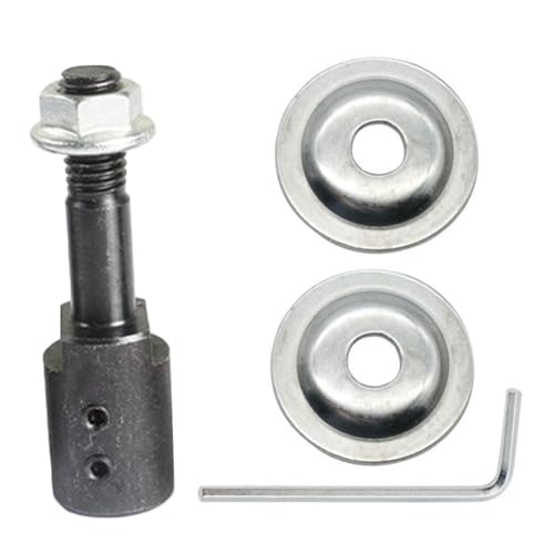 TopHomer 12 mm Motordorn-Adapter, Schleifmaschine, Verlängerungsschaft, Dorn für Polierer, Schleifer, Polieren, Schleifen, Polierscheibe, Drehscheibe