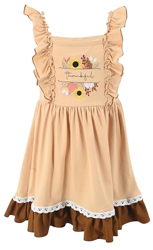 Image of Unique Baby Girls Smocked Holiday Dress for Big Kids and Toddler Outfit Clothes with Embroidery