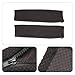 VILLCASE Office Chair Armrest Covers Elastic Protective Sleeves Thickened Black All-Around Fit for Computer Desk Chairs Home and Office Use Easy to Install and Wash