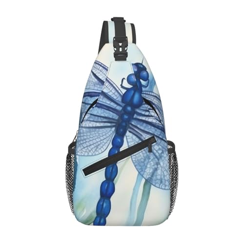 Bolso cruzado para hombre tipo bandolera con diseño pintado miniatura 1