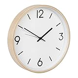 Versátil: reloj de dormitorio discreto y apto también para cocina o baño. Diseño decorativo y chic