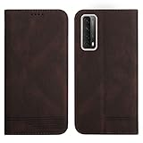 De primera calidad PU Nota de cuero y artesanía hecha a mano Nota: la caja de cuero solo es compatible con Huawei P Smart 2021 / Y7A / Disfruta 2 0se. La caja está hecha a mano con cuero PU de alta calidad seleccionado y suave TPU Inner Shell, que trae un toque cómodo y protege su teléfono en todos los aspectos.