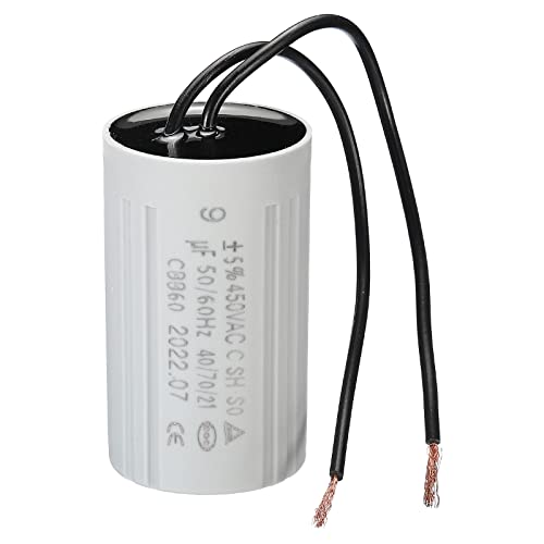 Condensatore Di Avviamento PATIKIL CBB60 14uF 450V AC - 2 Pezzi, Per Pompe, Motori E Lavatrici