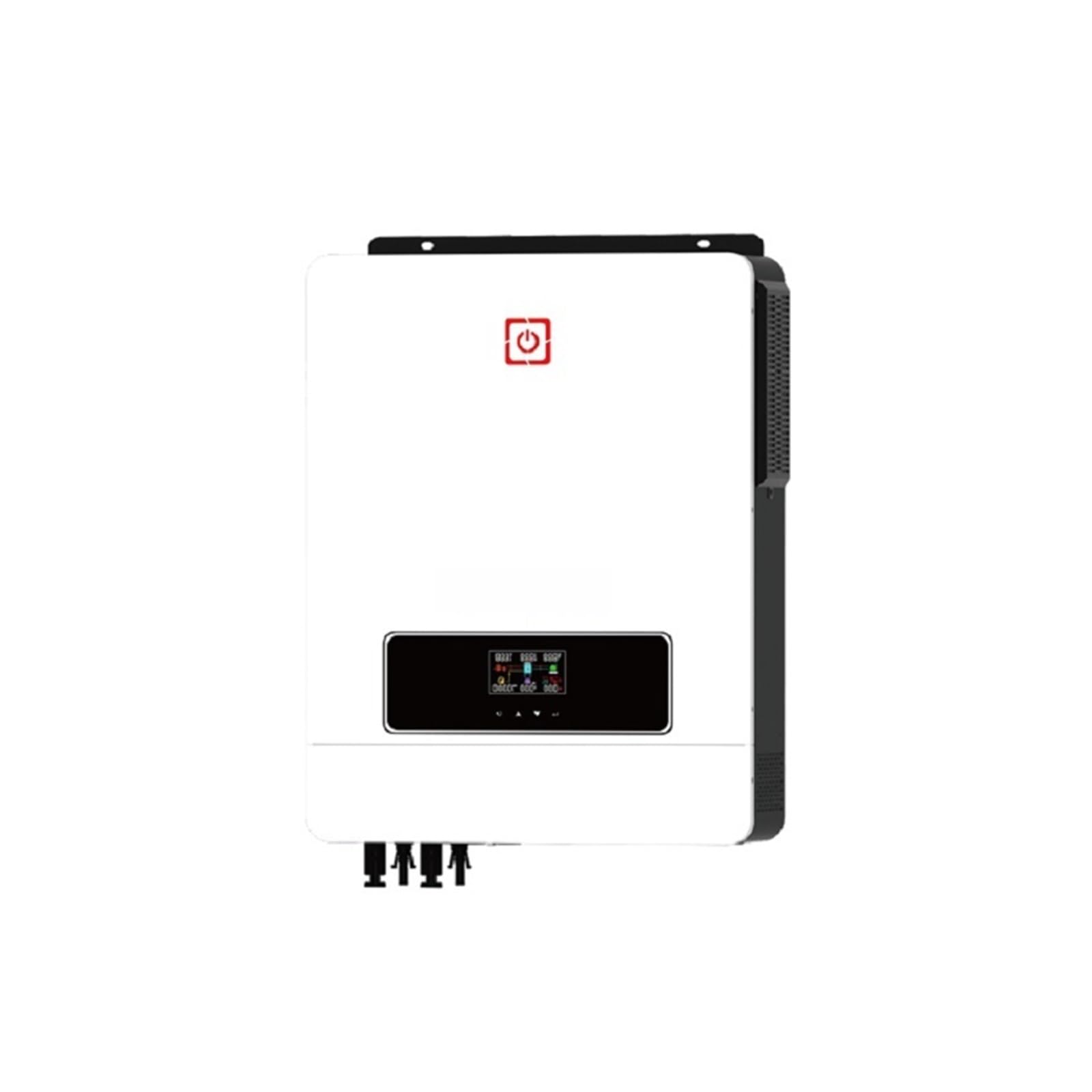 Inverter ibridi Inverter solare ibrido da 6,2KW 10,2KW Caricatore solare 160A MPPT 500VDC Caricatore solare a doppia uscita Max PV 500VDC Ingresso inverter on/off-grid ( Color : 10.2KW 48V , Size : Wi