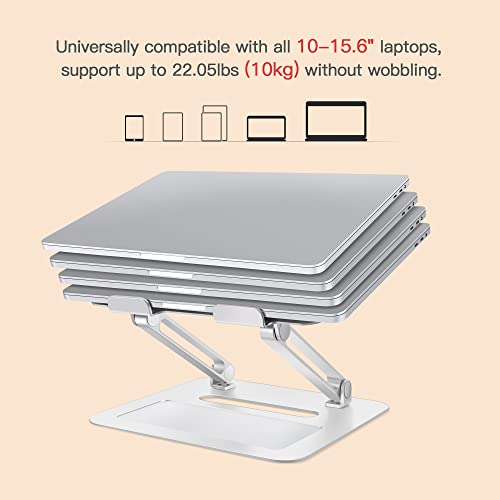 Laptop-Stand-TRUNIUM-Laptop-Holder-Multi-Angle-Stand-with-Heat-Vent-Adjustable-Laptop-Riser-for-Laptop-up-to-156-inches-Compatible-for-MacBook-ProAir-Surface-Laptop-and-so-on-Silver