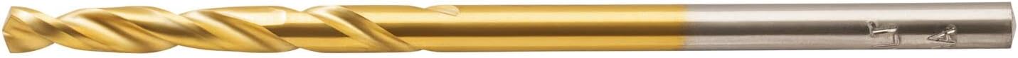 DEWALT DW1316 1/4-Inch Titanium Nitride Split Point Twist Drill Bit,Gold