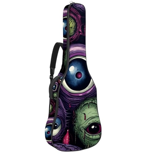 Sac pour guitare acoustique 104,1 cm imperméable avec protection antichoc en Oxford