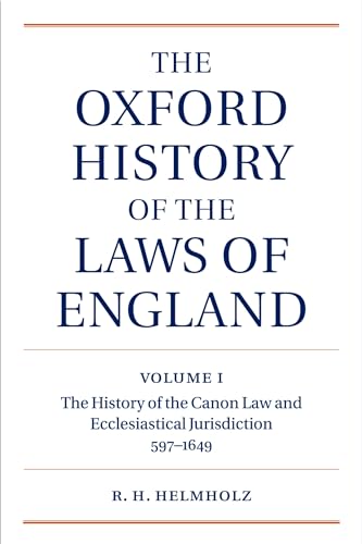 The Oxford History of the Laws of England
