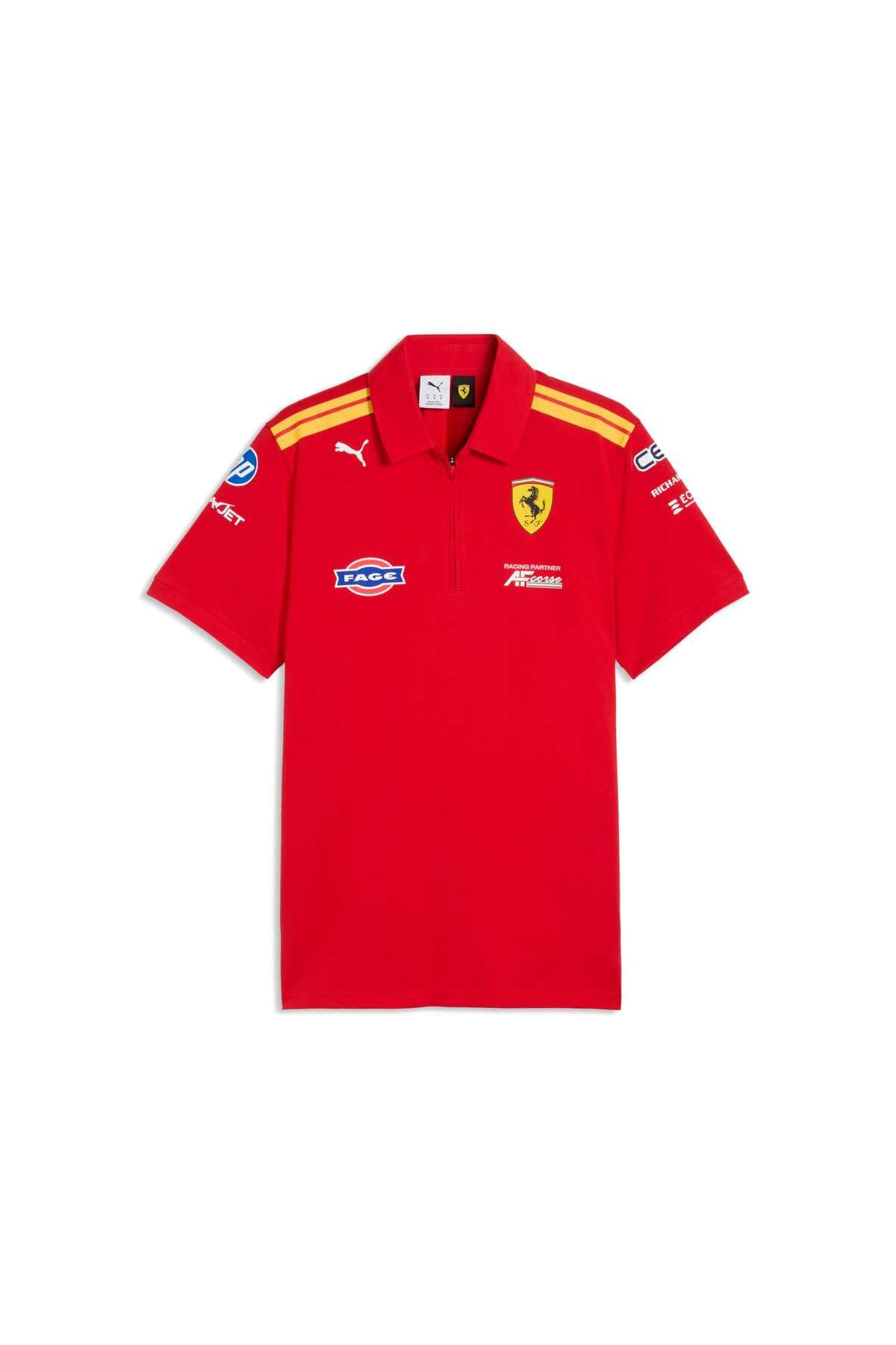 PUMA Scuderia Ferrari F1 2026 Polo Team Hypercar Uomo - Rosso