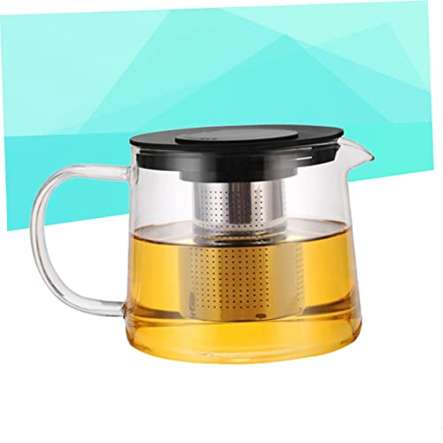 Théière en verre résistant de 1500ml avec couvercle ventilé - 3