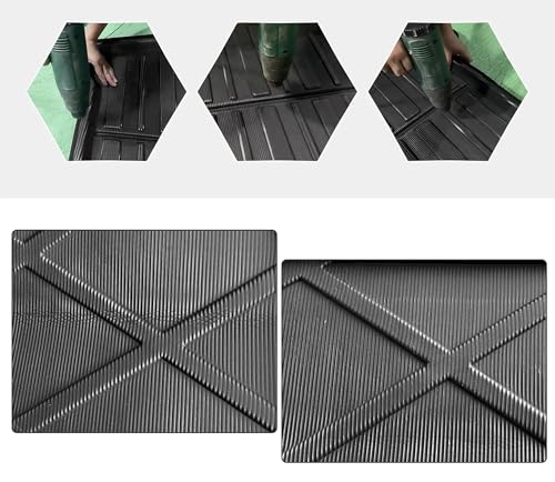 Alfombrilla trasera impermeable para maletero Mercedes Benz Clase E W212 2010-2016 2