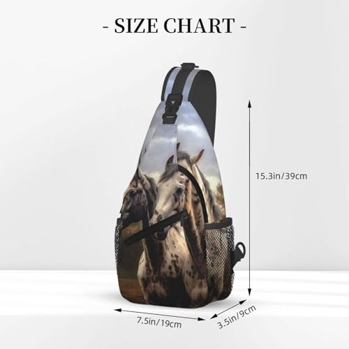 Bolso bandolera pequeño para senderismo unisex miniatura 3