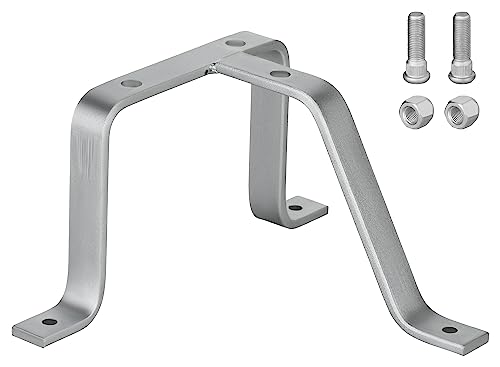 AUTOLIGHT 24 Reserveradhalter für Anhänger 4-5 Loch 30 x 20 cm ab 10 Zoll aus verzinktem Stahl Felgenhalterung Reserveradhalterung Dreibock AUTOLIGHT 24 Reserveradhalter für Anhänger 4-5 Loch 30 x 20 cm ab 10 Zoll aus verzinktem Stahl Felgenhalterung Reserveradhalterung Dreibock