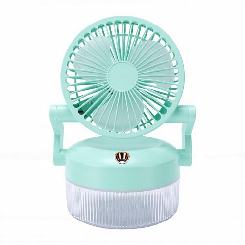 Humidificador de aire ultrasónico con ventilador 2 en 1 y pantalla digital 800ml 3