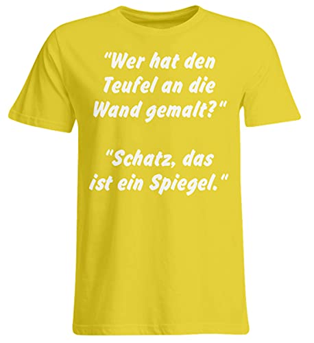 T-Shirt Qui a posé Le Diable au Mur Exprimez Votre Style Unique