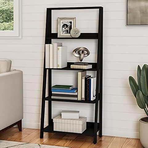 Lavish Home 4-Tier Ladder Bookshelf Cover