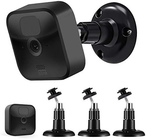 Sonomo Blink Outdoor Camera Mount 3PCS, 360 Degree Adjustable Wall Mount Bracket for Blink Outdoor Camera and Blink Indoor Security Camera System Accessories (Black)