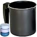 Candle Making Supplies - Wax Melting Pot & 3 Candle Jars with Lids. Double Boiler Aluminium Pouring Pitcher Made with Heat Resistant Handle & Easy Pour Spout - Holds 2 Lbs of Candle Soy Wax Flakes