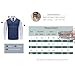 Men’s Cable Knit Sweater Vest V Neck Sleeveless Pullover Classic Fit Business Casual Retro Knitwear for Fall Winter Layering Royal Blue