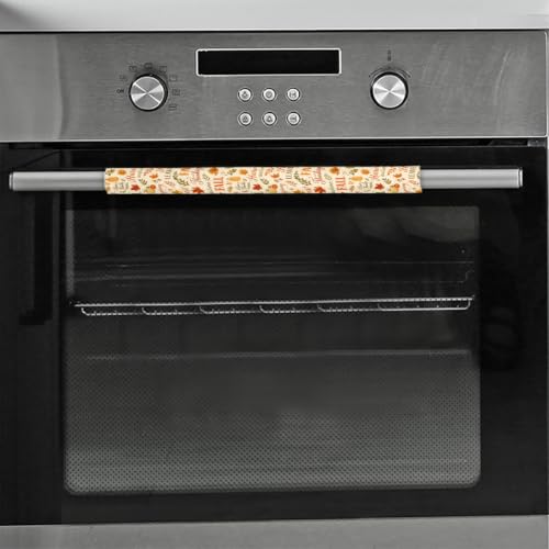 Image of Autumn Refrigerator Door Handle Covers Set of 2 Fridge Door Handle Decor