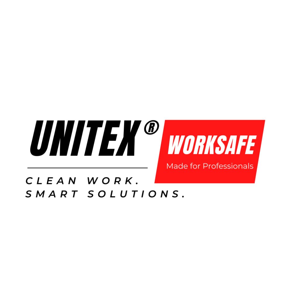 UNITEX WORKSAFE Superpad nero Ø 432 mm (17″) – tampone per stripping per macchine monolastre, altamente aggressivo, lavabile, 100% poliestere riciclato (PET) – 5 pezzi