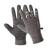 Material grueso y cálido: los guantes de invierno mantienen las manos lo suficientemente cálidas como para protegerse de los días fríos.