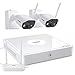 Produktbild ZOSI C301 1080P HD Wireless Akku Überwachungskamera System mit 2 Außen Funk Kameras und Backup Akku, Zwei-Wege-Audio, PIR Alarm, mit 32GB Karte