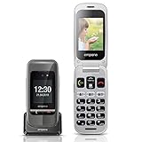 emporia flip basic Großtasten-Klapphandy mit 2MP Kamera