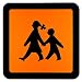 Produktbild LOHOFOL Magnetschild Schulbusschild Warntafel Schulbustafel Magnettafel Schild magnetisch (40 x 40 cm)
