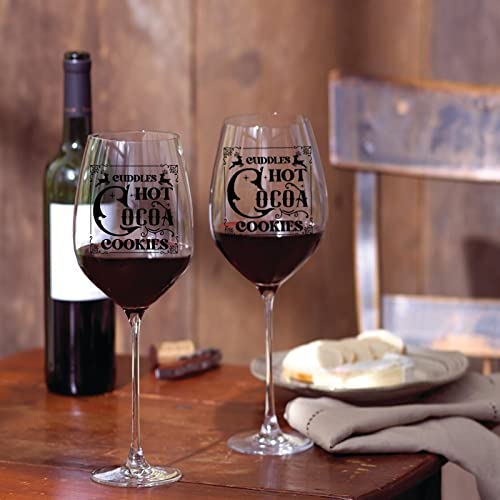 Verres à vin rouge 325 ml parfaits pour soirée cocooning