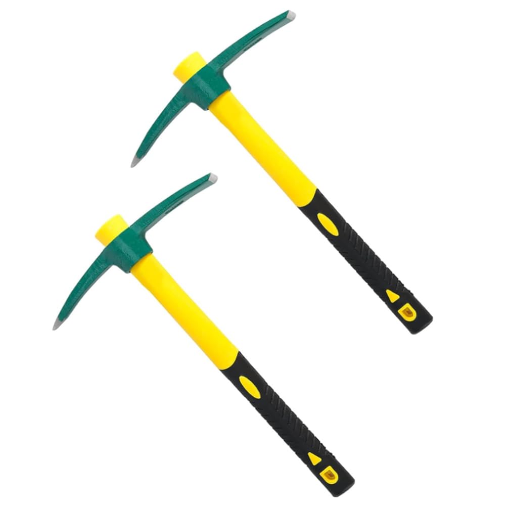 Ximie Garden Hand Pick Mattock Hoe - Perfect For Digging And Weeding Activities, Ideal For Campers