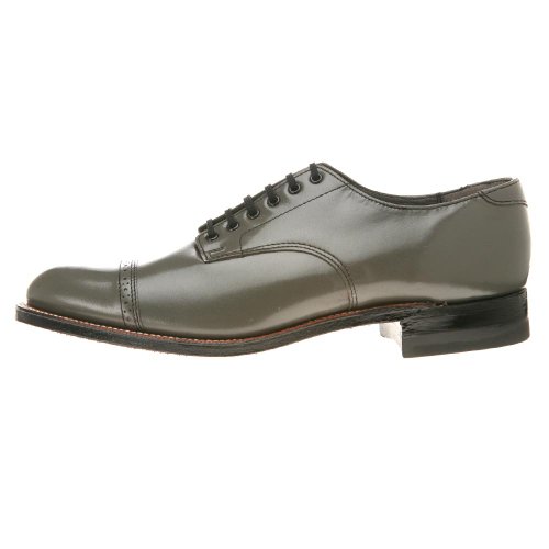 Stacy Adams Men's Madison Cap Toe Oxford,Steel Gray,11 Ee #TOP23