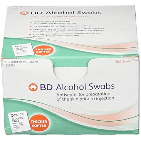 BD Alcohol Swabs Cover