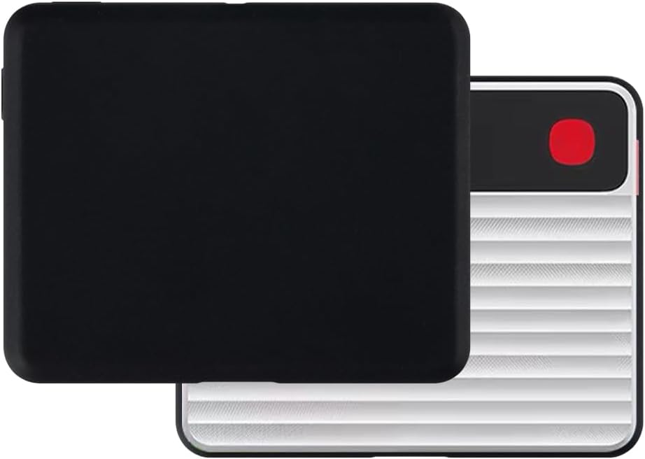 Case Accessory Bundle for ZTE F50 Pro Mini Wi-Fi 6 - Black+Red image 2