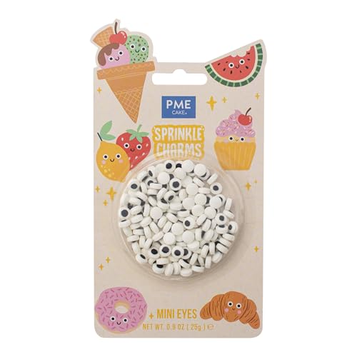 PME Cake Mini Eyes Sprinkle Charms (25g / 0.9oz)