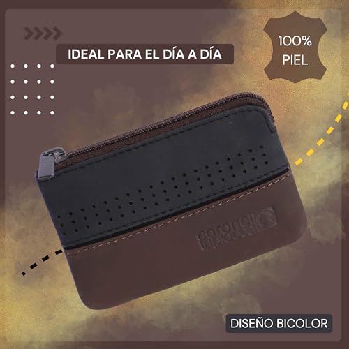 Coronel Tapioca, Alejo Accesorio De Viaje Billetera Hombre, Marron, 11 3 X 8 - imagen 2