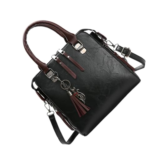 Sac à main femme noir bandoulière spacieux pour ne plus manquer de place au quotidien