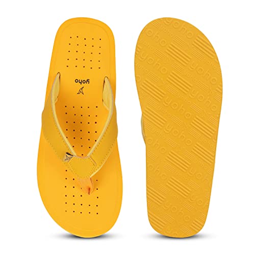 Image of YOHO ArchFlex orthopedic slippers for women | Arch support for pain relief | Soft, Anti-Skid, lightweight | comfortable padded straps flip flops for Everyday