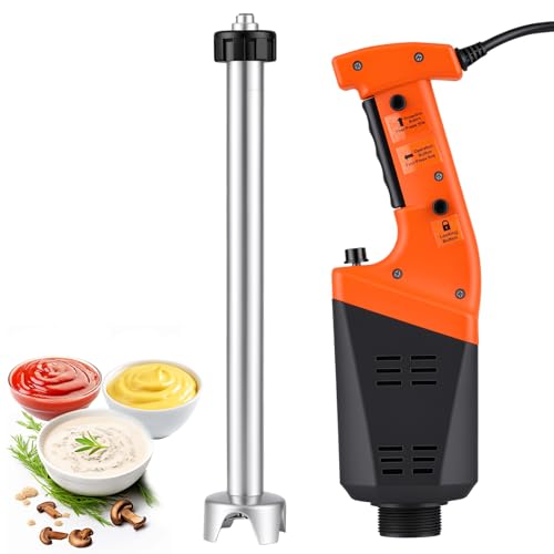 Image of 750W Commercial Immersion Blender 21inch Removable Shaft 50 Gallon