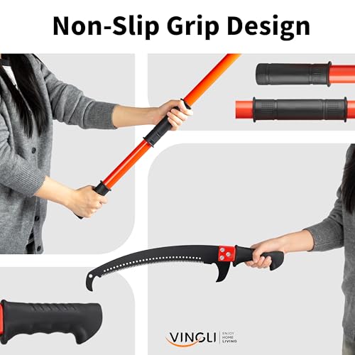 VINGLI 30 ft Manual Pole Saw