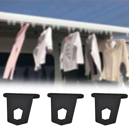 ROBMNE 12Pcs Awning Rail Hooks Ring with Stainless Steel Hooks S Hooks Hanger - Image 3