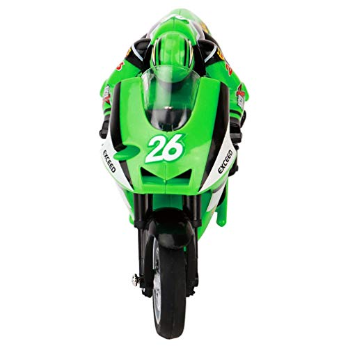 image for Top Race 4 Channel RC Remote Control Motorcycle Goes on 2 Wheels with 