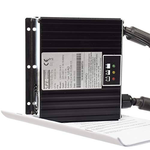 Cargador para Kärcher BD 40/12, Hako B12, B 12 – Rectificador 24 V 4,5 A Gel 20 Ah – 50 Ah