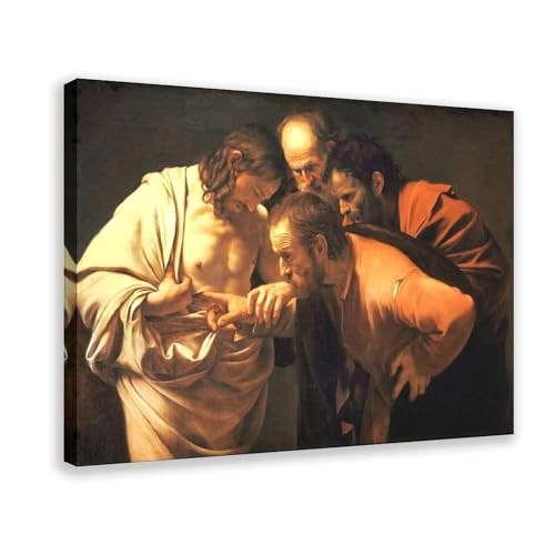 Impression sur toile Le Caravage pour décorer un bureau avec un tableau classique suspendu