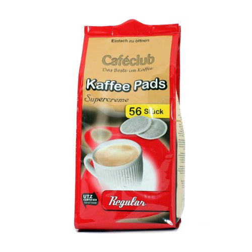 Cafeclub Supercreme VorteilPads Regular KaffeePads 10x56 Stuck