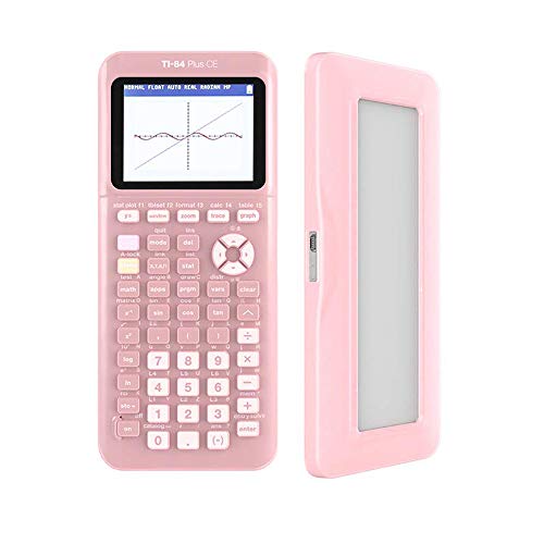 for Texas Instruments TI-84 Plus CE Case, Blueshaw Silicone Protective Cover Case for Texas Instruments TI-84 Plus CE (Pink)