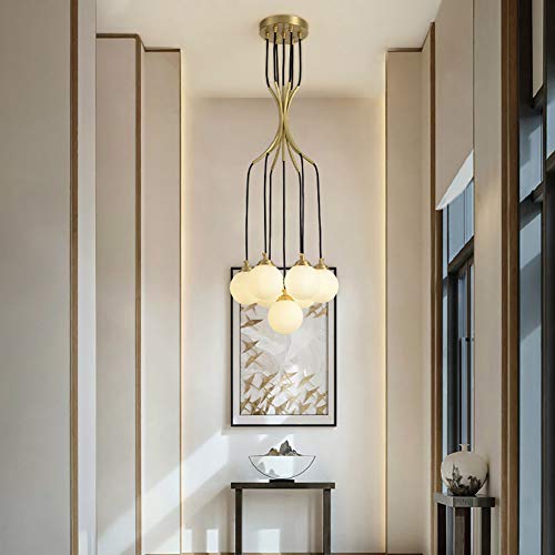 Pendentif en laiton brossé de qualité supérieure et design moderne - 3