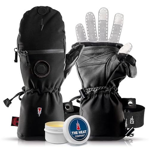 THE HEAT COMPANY Shell Fäustlinge für Damen & Herren - Extra Warm,...