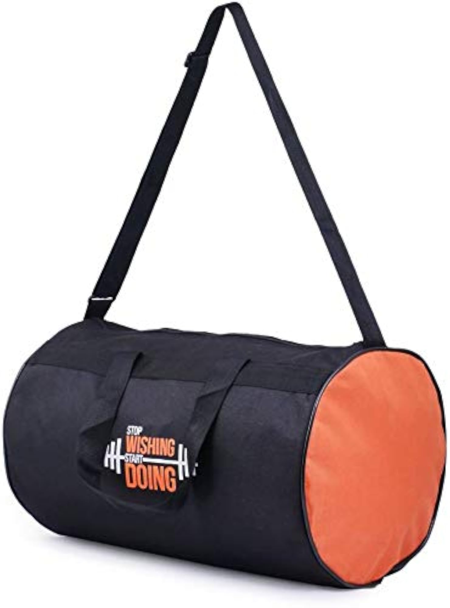 Durable Polyester Duffel Gym Bag with Sipper Bottle & Gloves